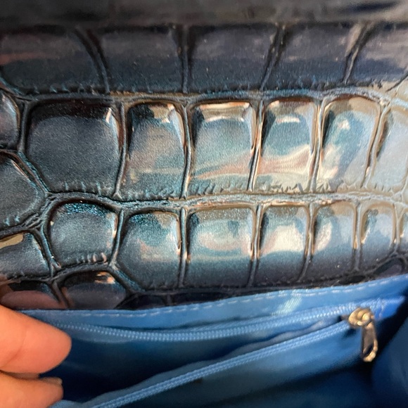 Fashionable Women Purse Handbag with Silver Tone Chain brand Geir Ness - Picture 7 of 11